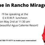 rancho mirage EVRWP luncheon