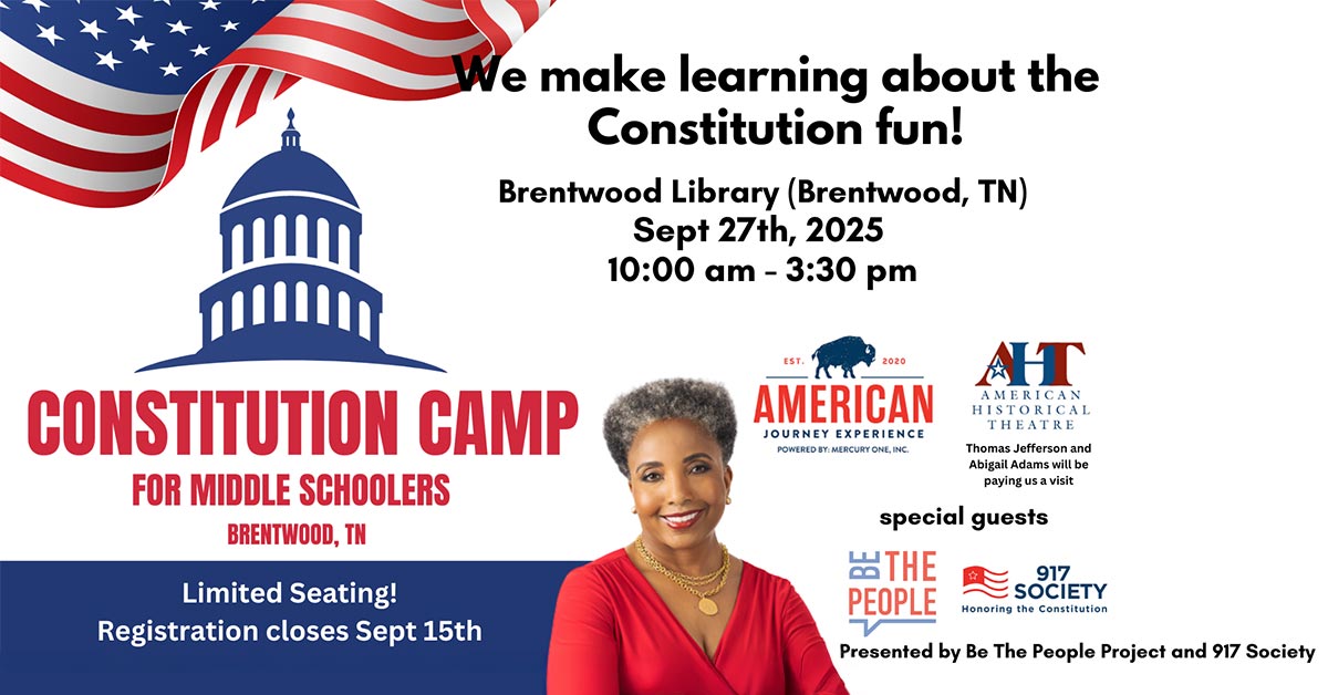 Constitution Camp: Sept 27, 2025